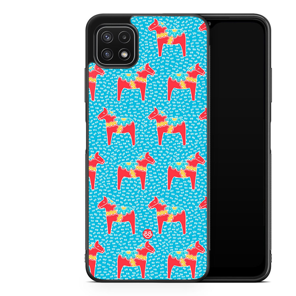 Samsung Galaxy A22 5G Case - Dala horse Pattern