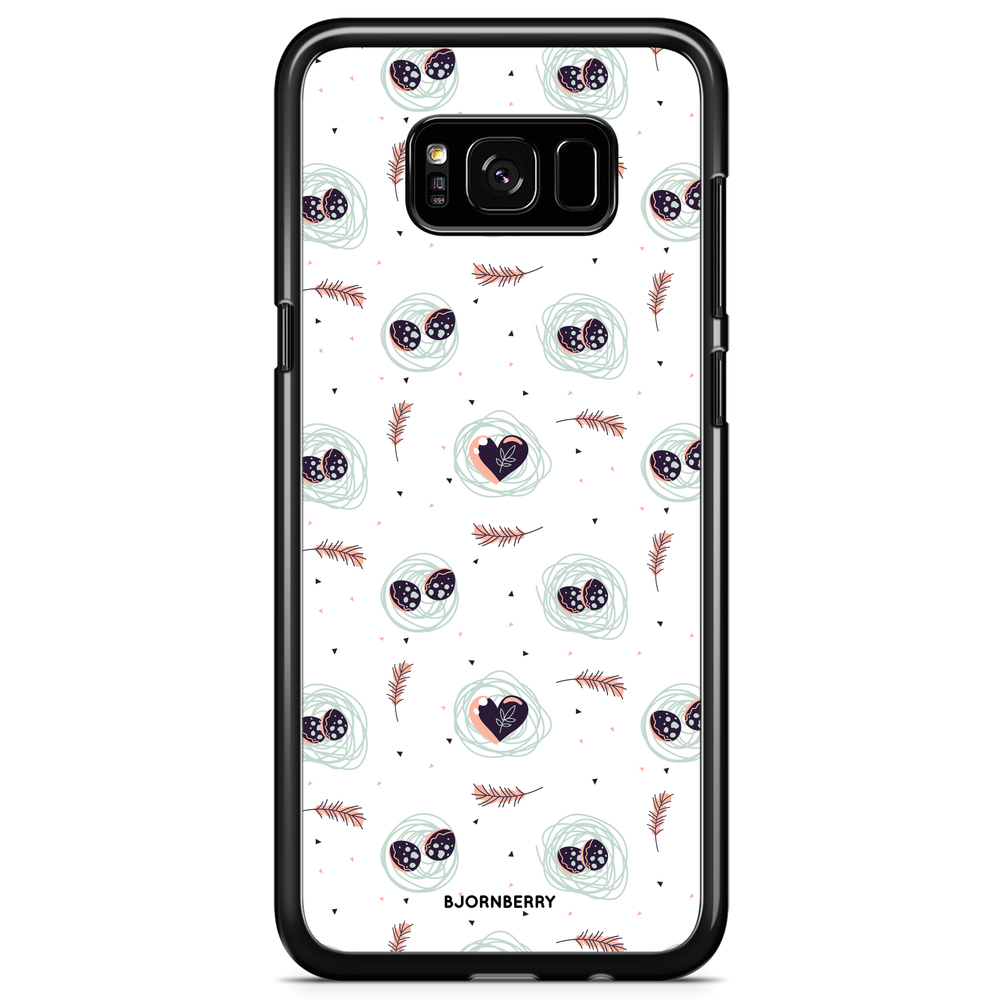 Samsung Galaxy S8 Plus Case - Eggs and Hearts
