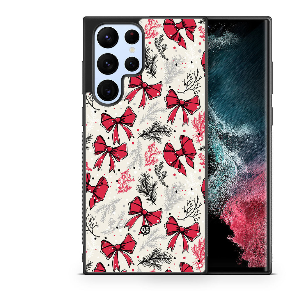 Samsung Galaxy S23 Ultra 5G Case - Christmas Bows