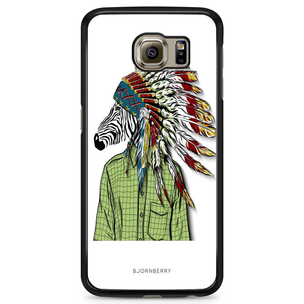 Samsung Galaxy S6 Edge+ Case - Hipster Zebra