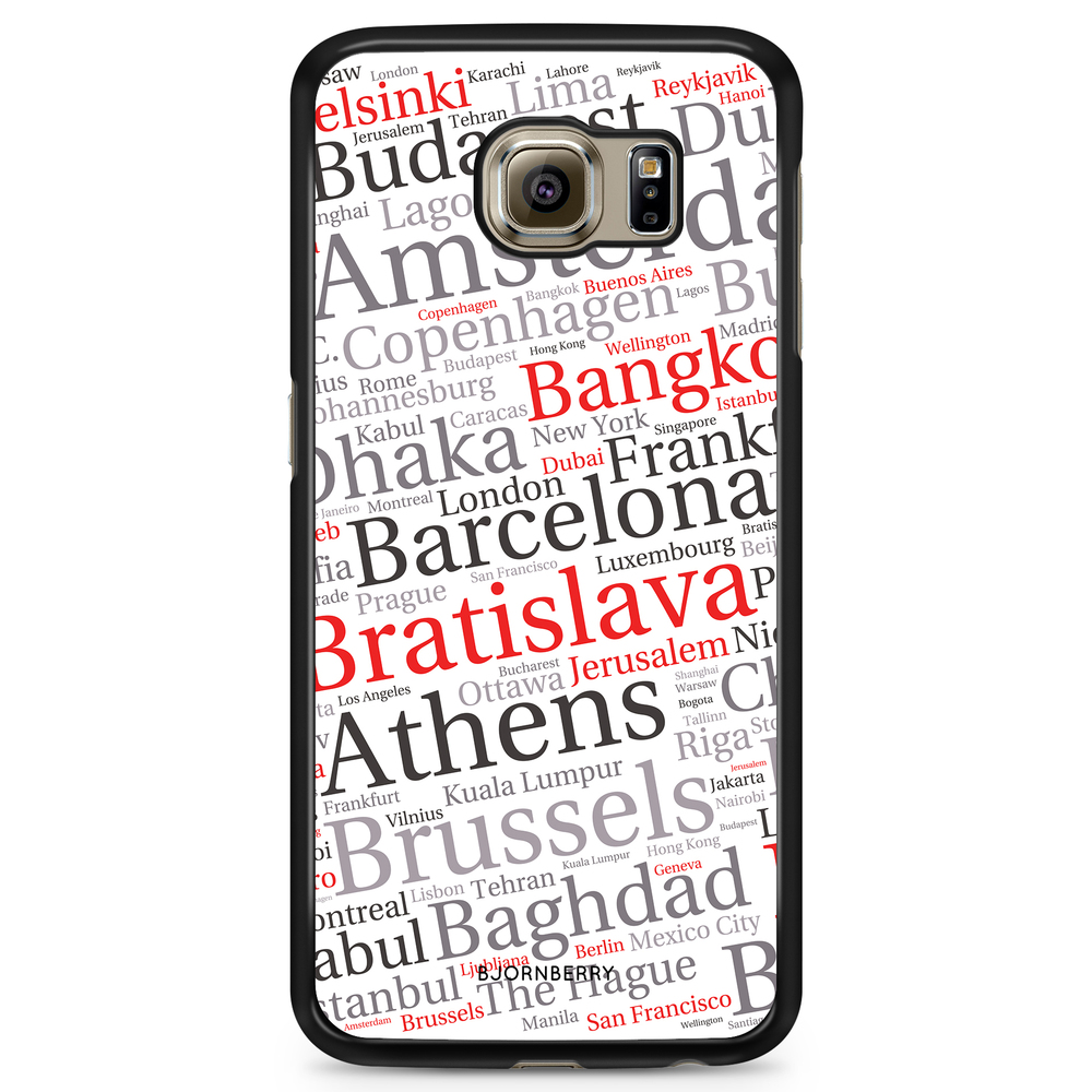 Samsung Galaxy S6 Edge+ Case - City Names