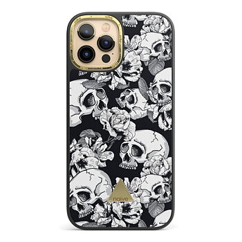 Naive iPhone 12 Pro Max Skal - Skulls & Roses