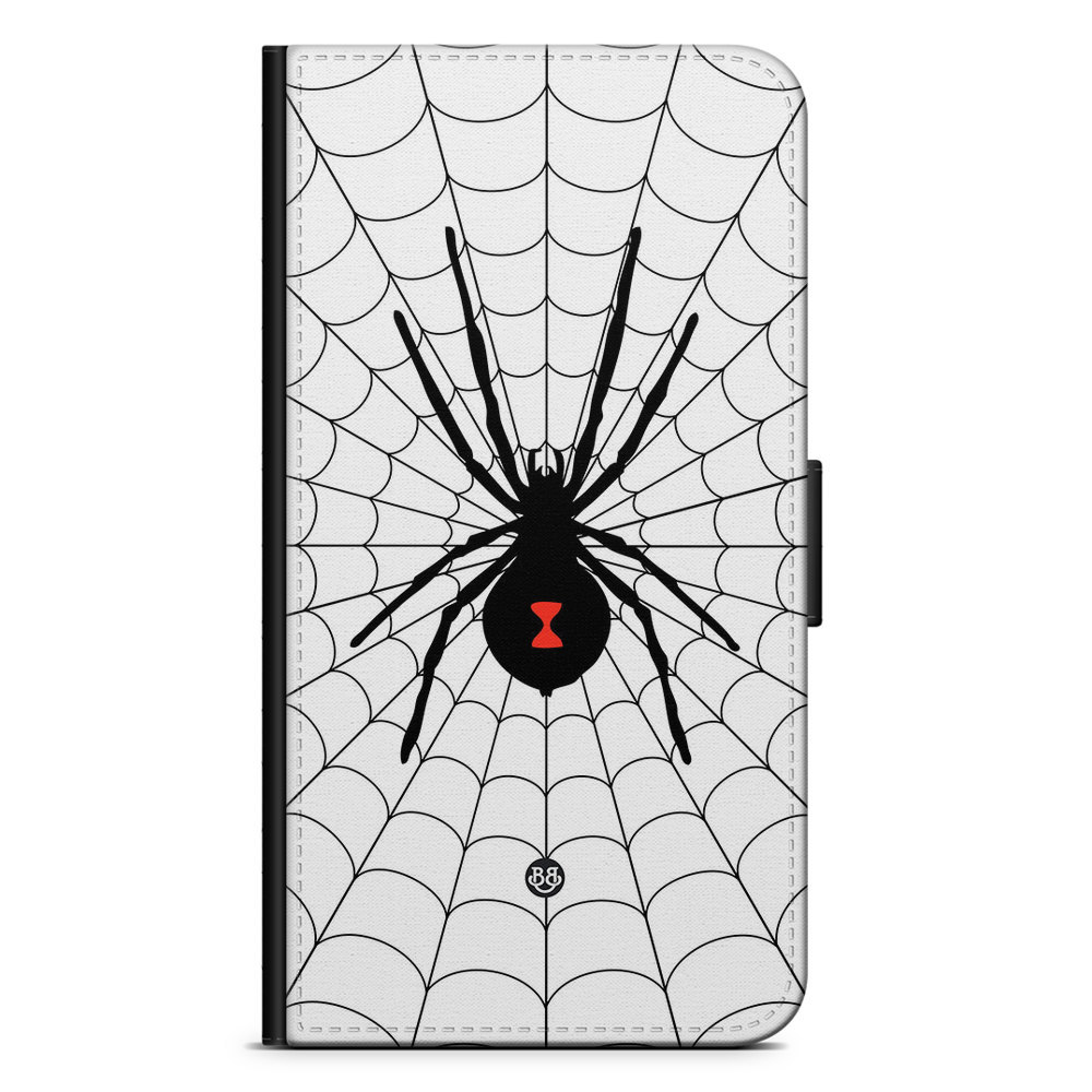 Xiaomi Redmi 10 Wallet Case - Black Widow