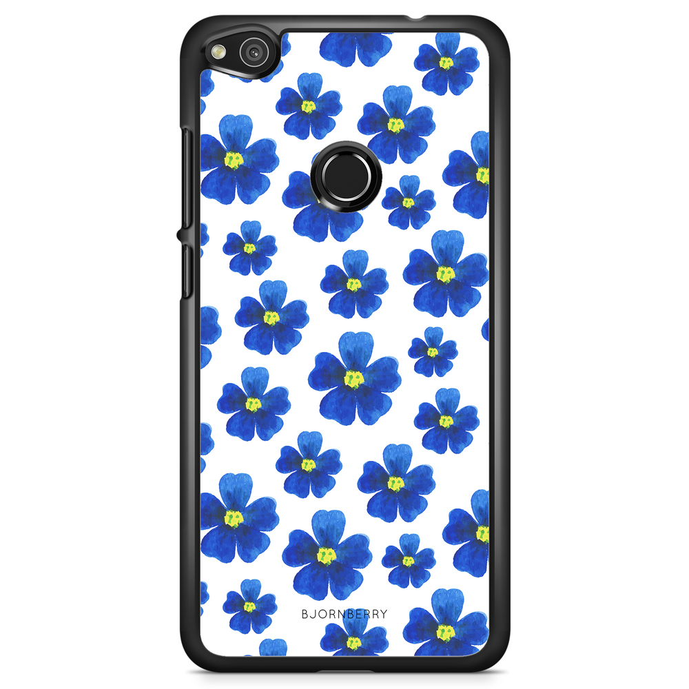 Huawei Honor 8 Lite Case - Blue Flowers