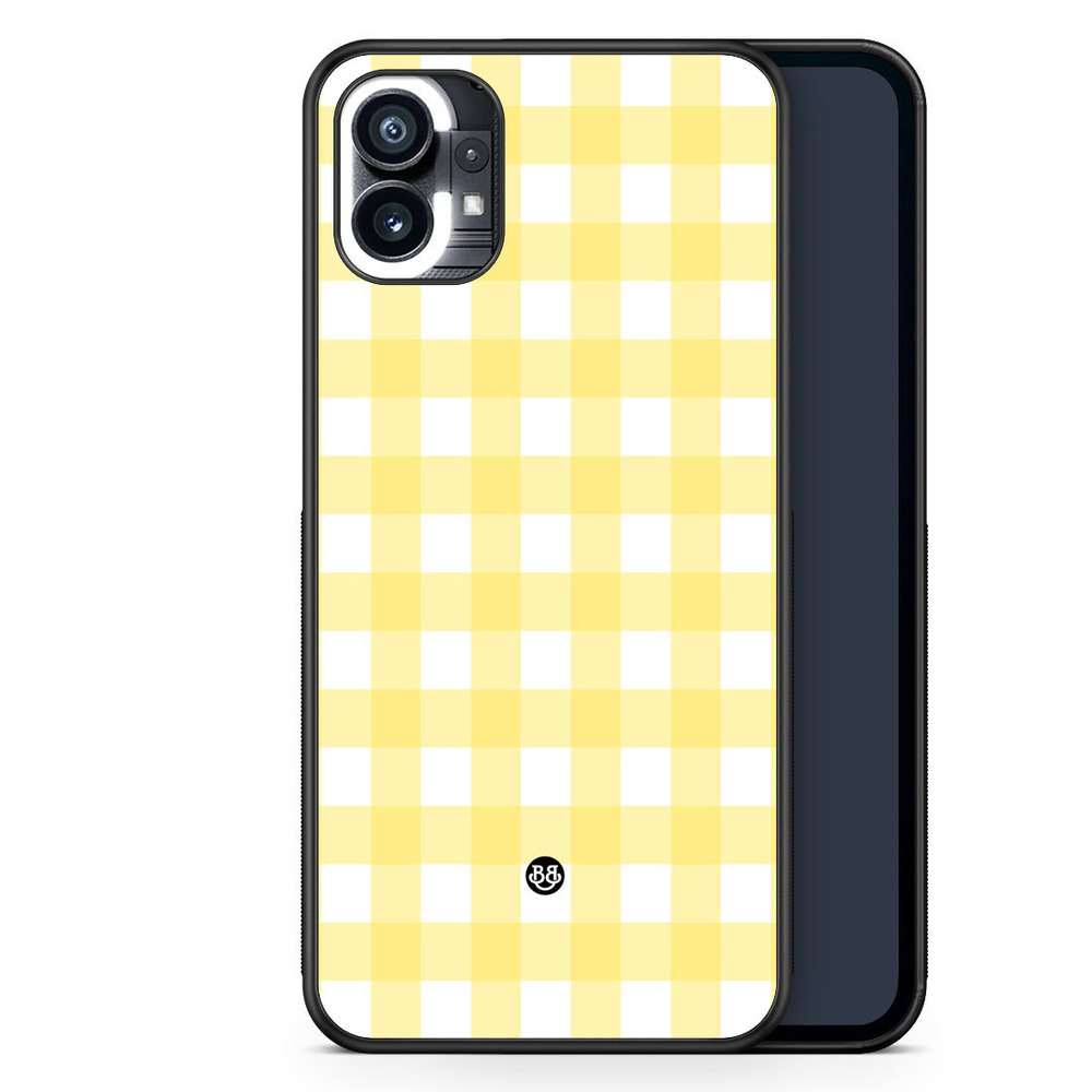 Nothing Phone (1) Case - SUMMER GARDEN - Lemon Check