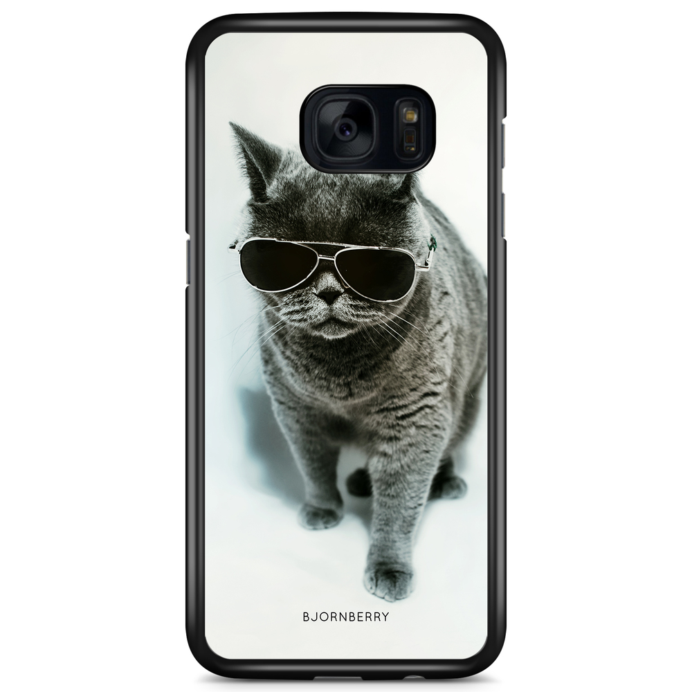 Samsung Galaxy S7 Edge Case - Cat Shades