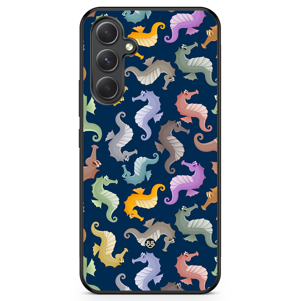 Samsung Galaxy A54 5G Case - Cartoon Sea-Horse