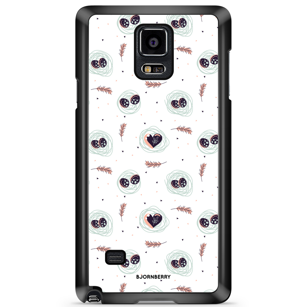 Samsung Galaxy Note 4 Case - Eggs and Hearts