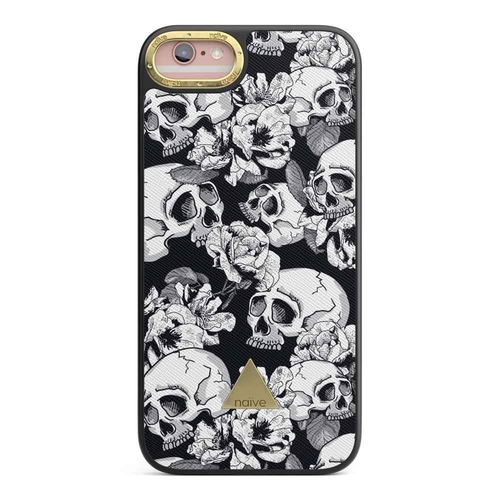 Magnetiskt Mobilskal iPhone 6/6s Skal - Skulls & Roses | Mobilskal & Mobilfodral BJORNBERRY