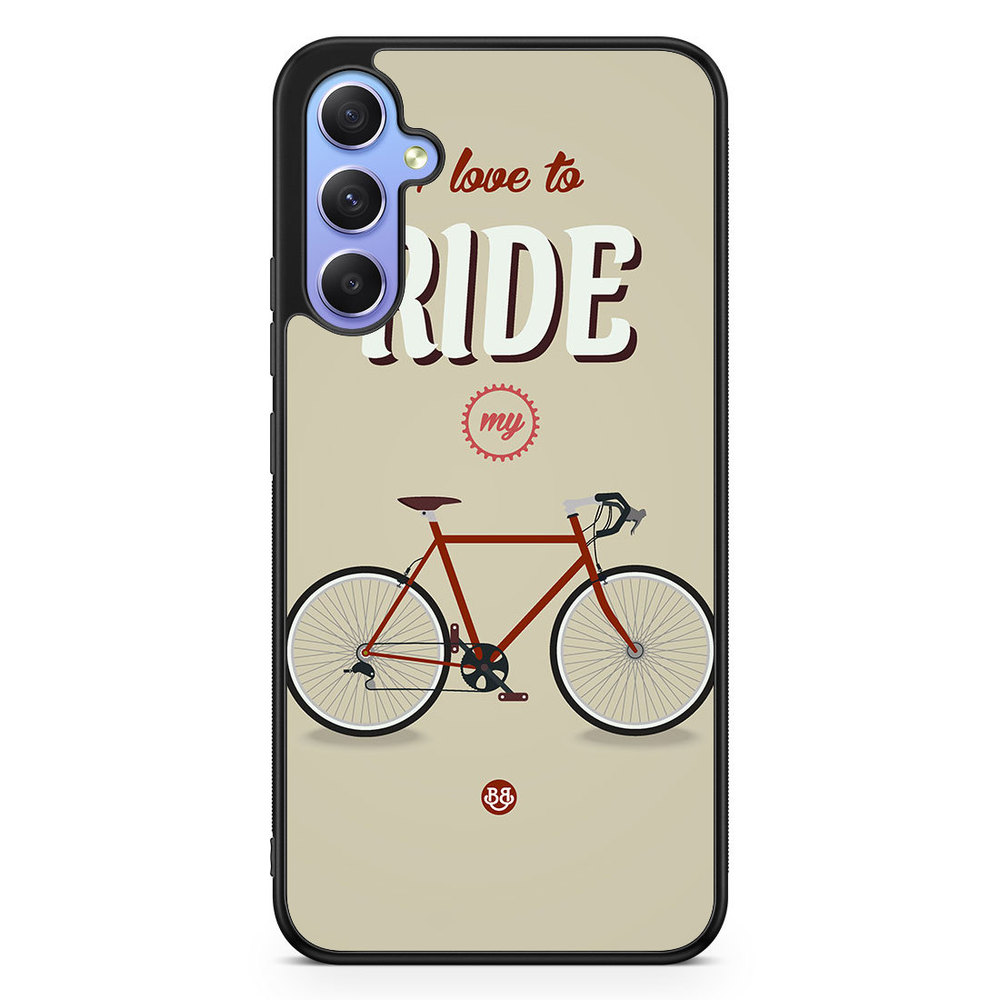 Samsung Galaxy A34 5G Case - Ride My Bicycle
