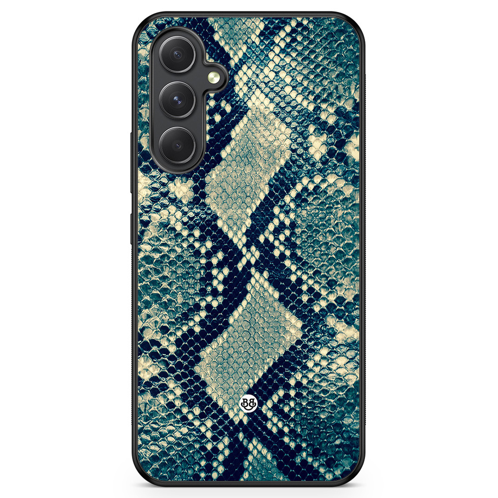 Samsung Galaxy A54 5G Case - Blue Snakeskin