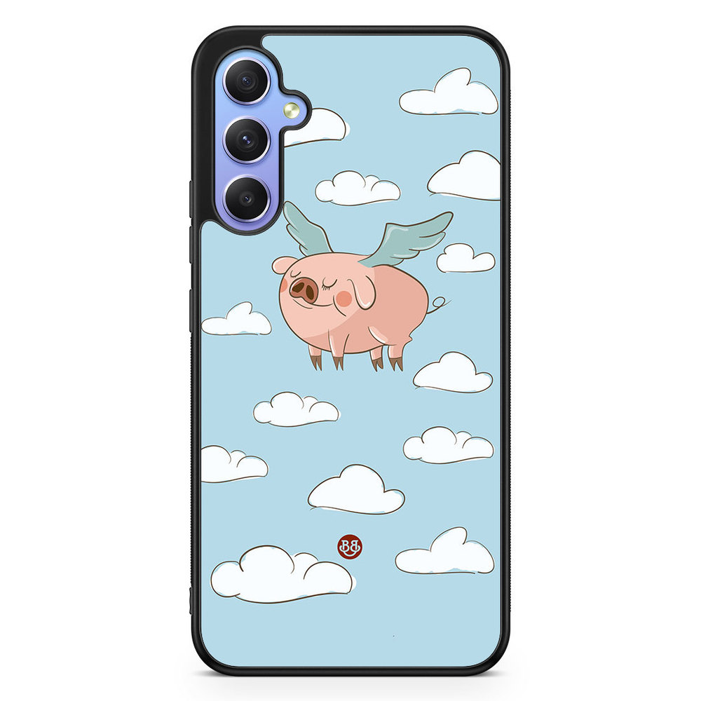 Samsung Galaxy A34 5G Case - Flying Pig