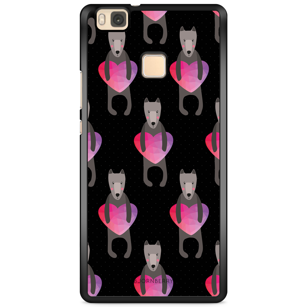 Huawei P9 Lite Case - Romantic Dogs