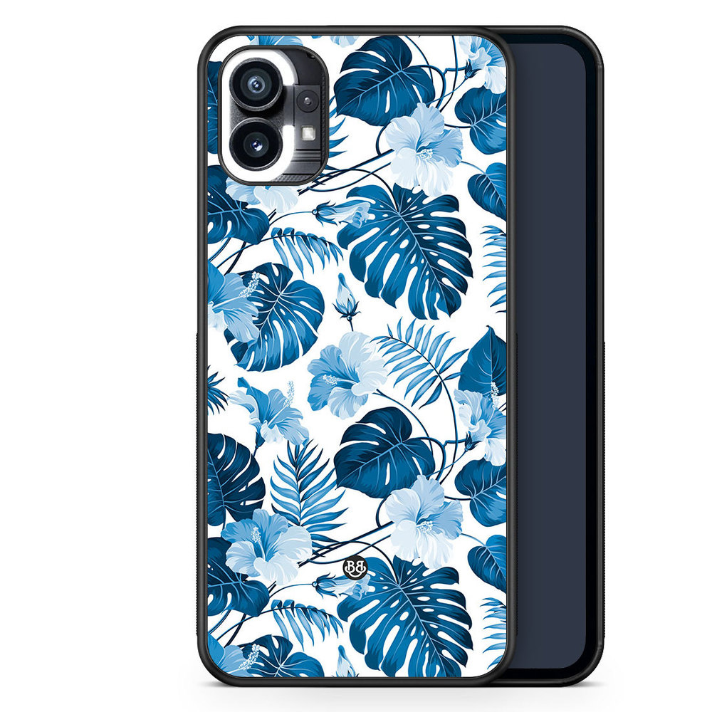 Nothing Phone (1) Case - Blue Flowers