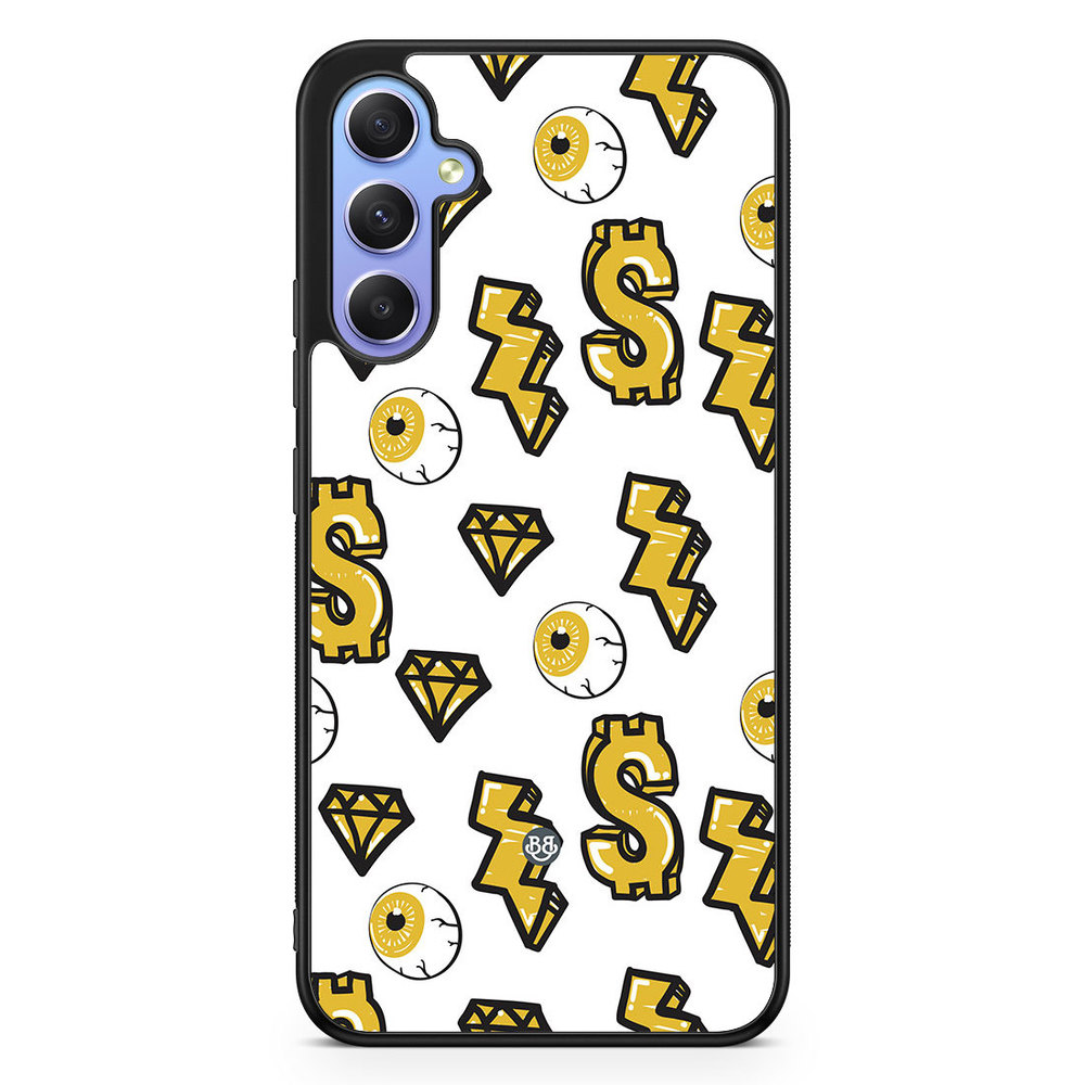 Samsung Galaxy A34 5G Case - Dollar Pattern