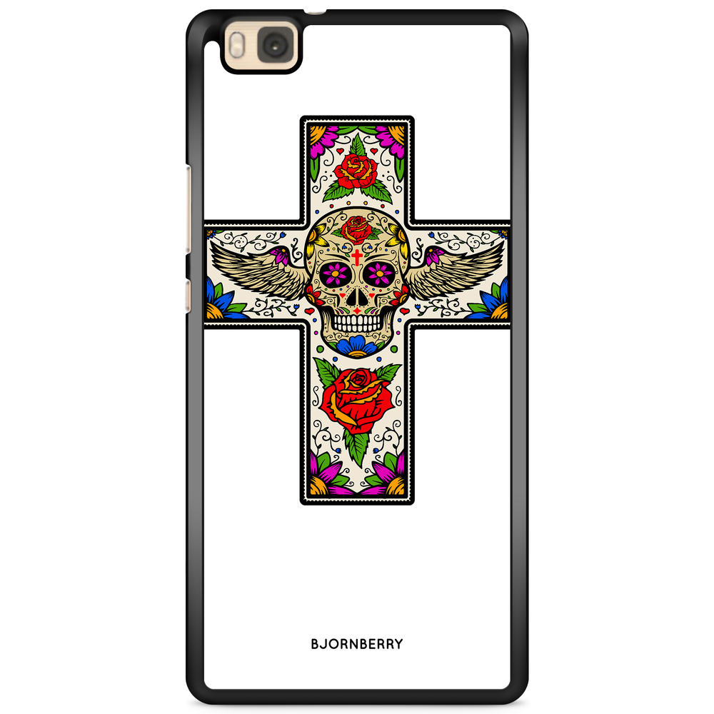 Huawei P8 Lite Case - Skull Cross