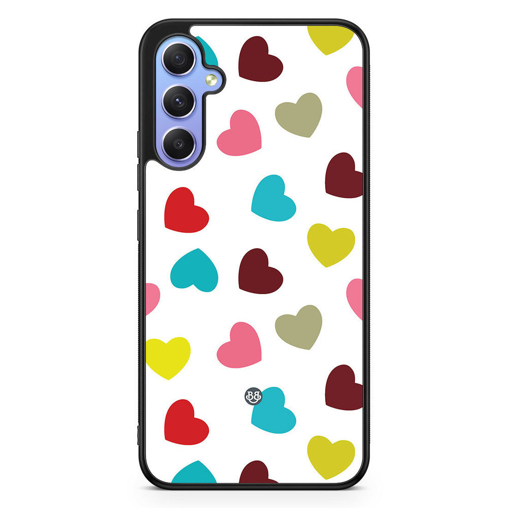Samsung Galaxy A34 5G Case - Hearts
