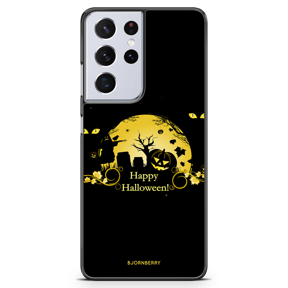 Samsung Galaxy S21 Ultra Skal - HAPPY HALLOWEEN! | Mobilskal & Mobilfodral BJORNBERRY