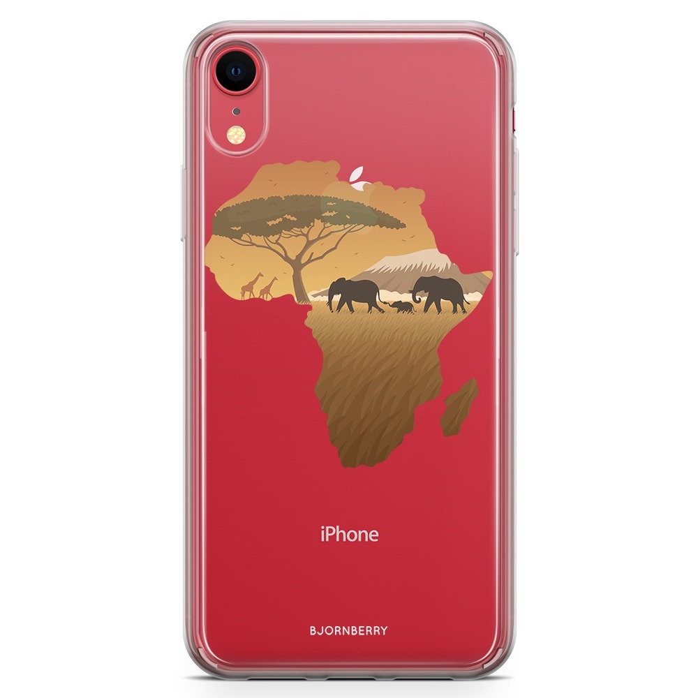iPhone XR Fashion Skal - Afrika Brun