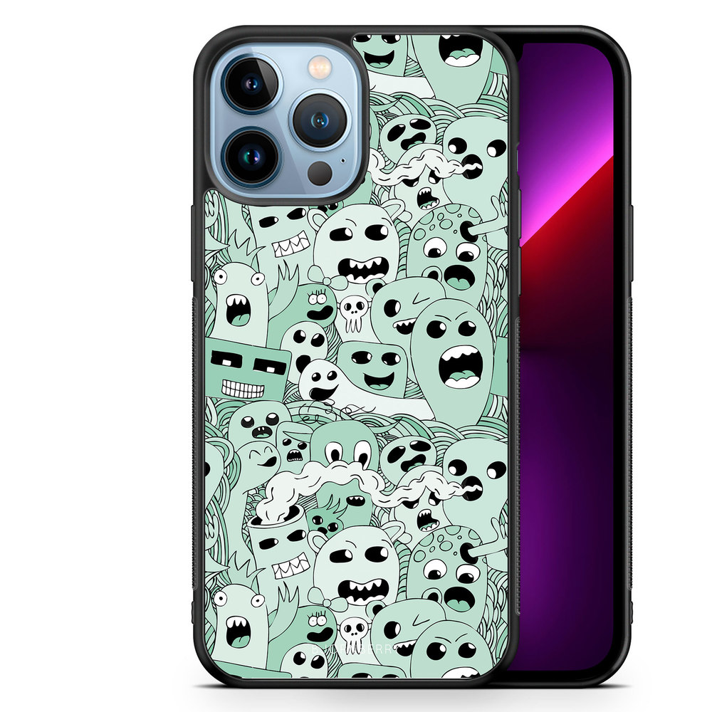 iPhone 13 Pro Max Case - Ghost Pattern