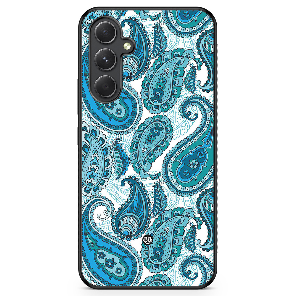 Samsung Galaxy A54 5G Case - Blue Paisley