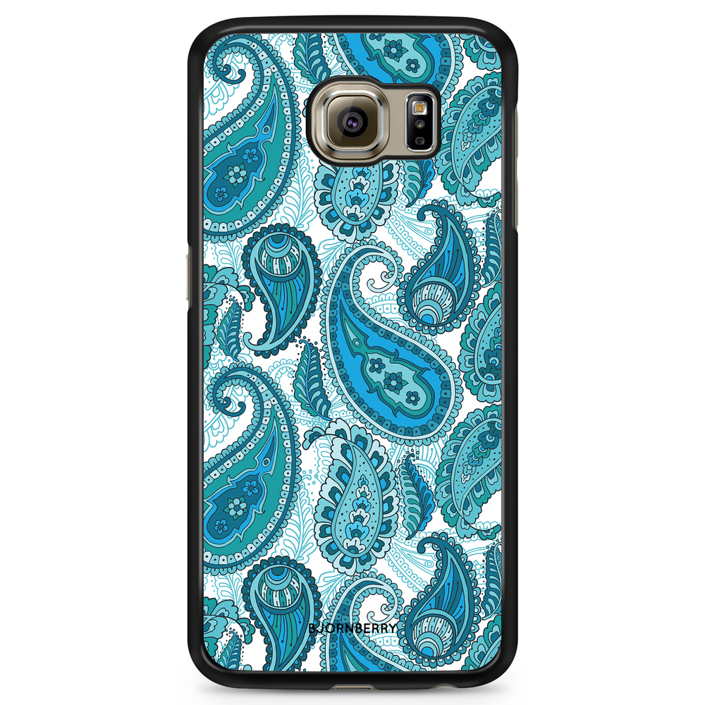 Samsung Galaxy S6 Edge+ Case - Blue Paisley