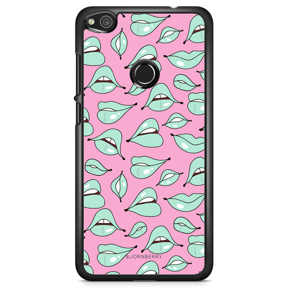 Huawei Honor 8 Lite Case - Green Lips