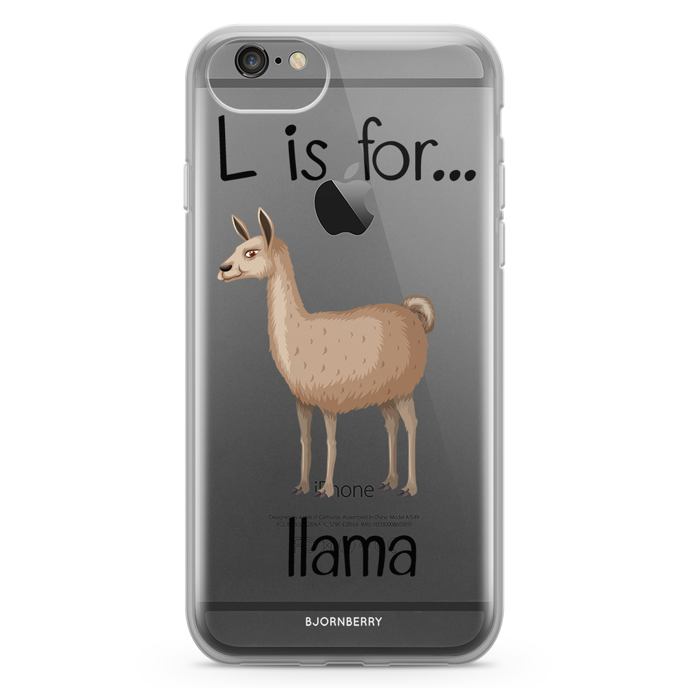 iPhone 6/6s Fashion Case - L is for Lama