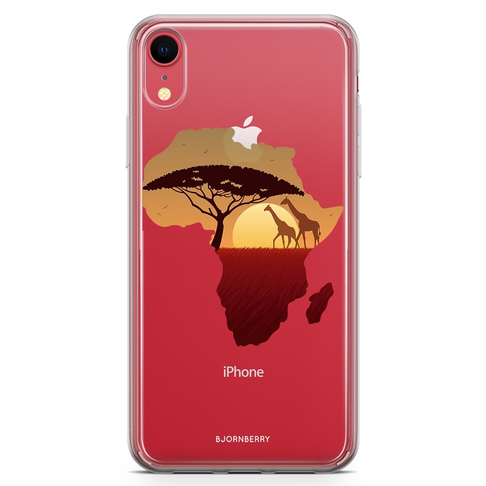 iPhone XR Fashion Case - Africa Black