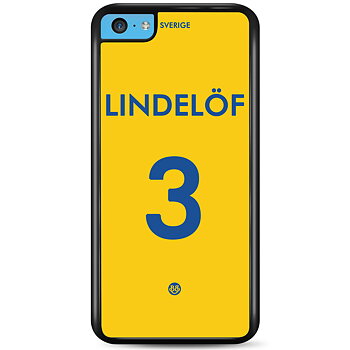 iPhone 5C Skal Custom - Sverige Namn/Nummer