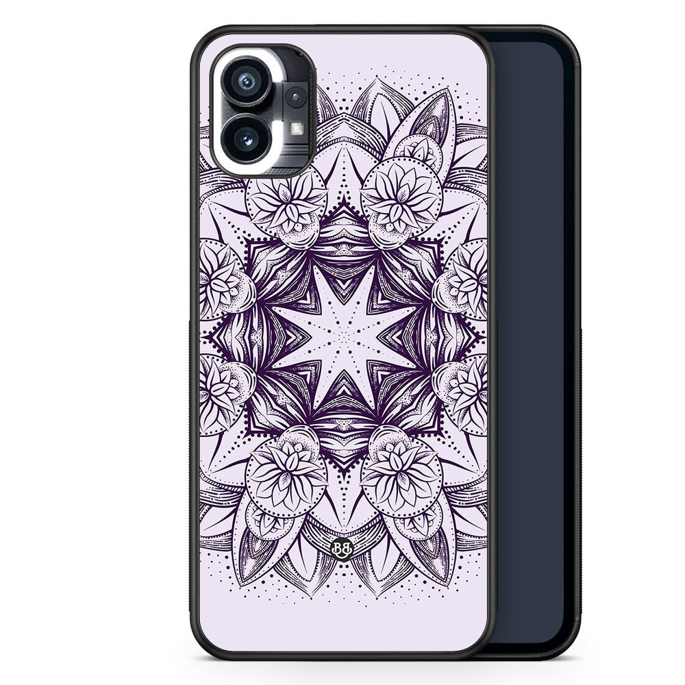 Nothing Phone (1) Case - Purple Mandala