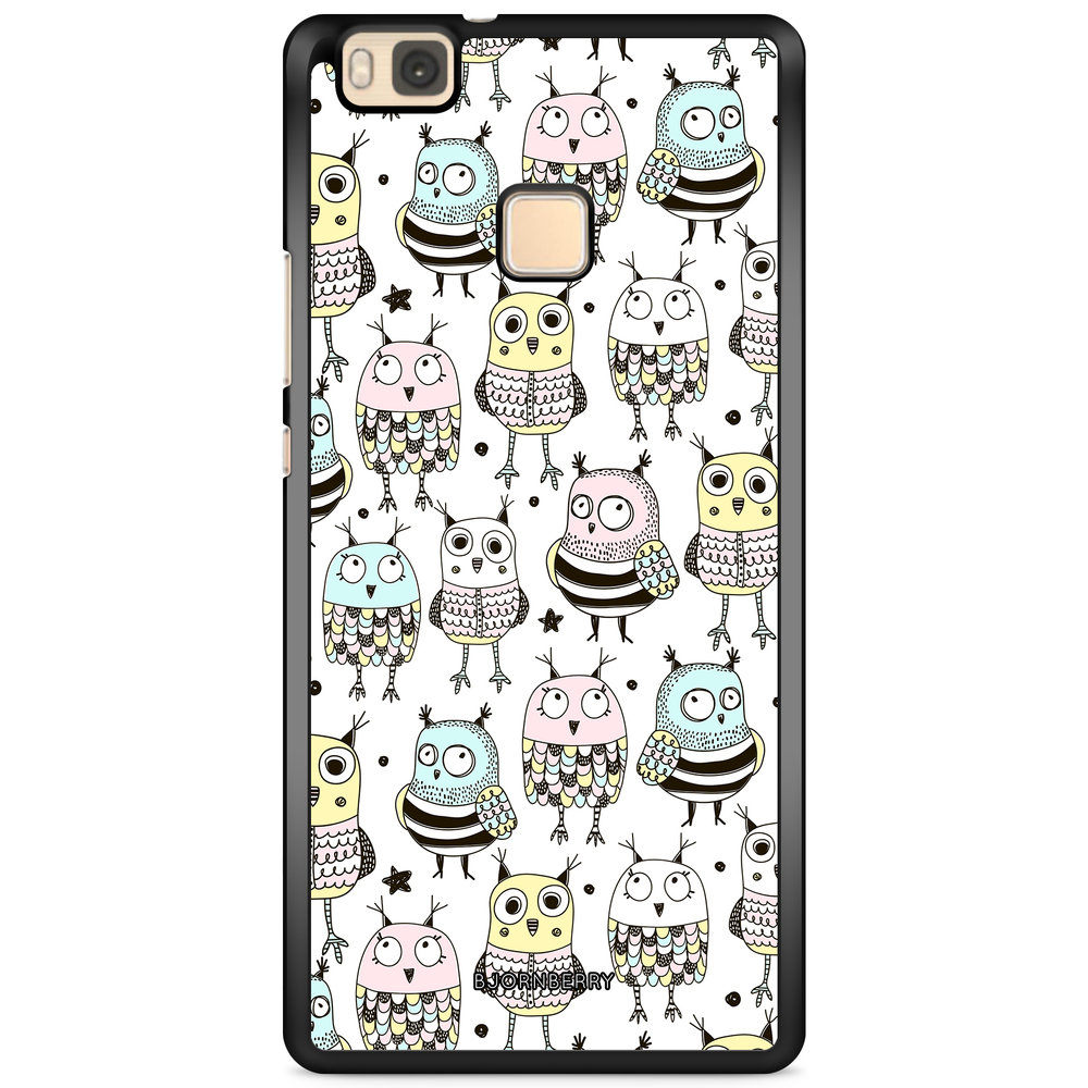 Huawei P9 Lite Case - Cute Owls