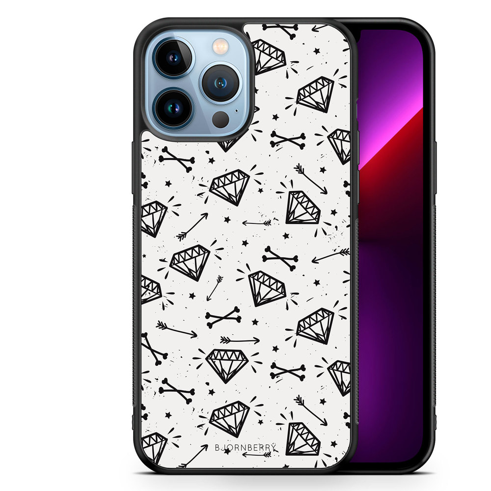 iPhone 13 Pro Max Case - Diamond Pattern