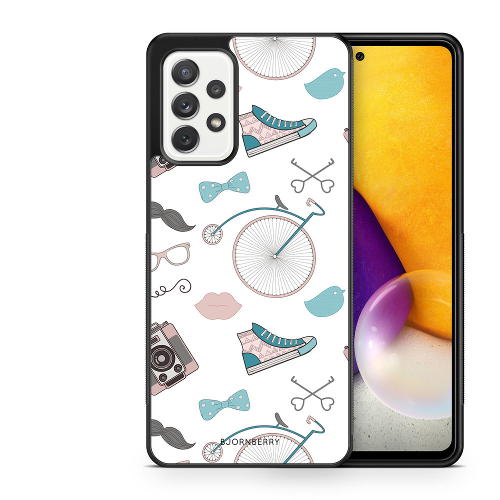 Samsung Galaxy A52/A52s 5G Case - Hipster Pattern