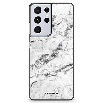 Samsung Galaxy S21 Ultra Case - White Marble