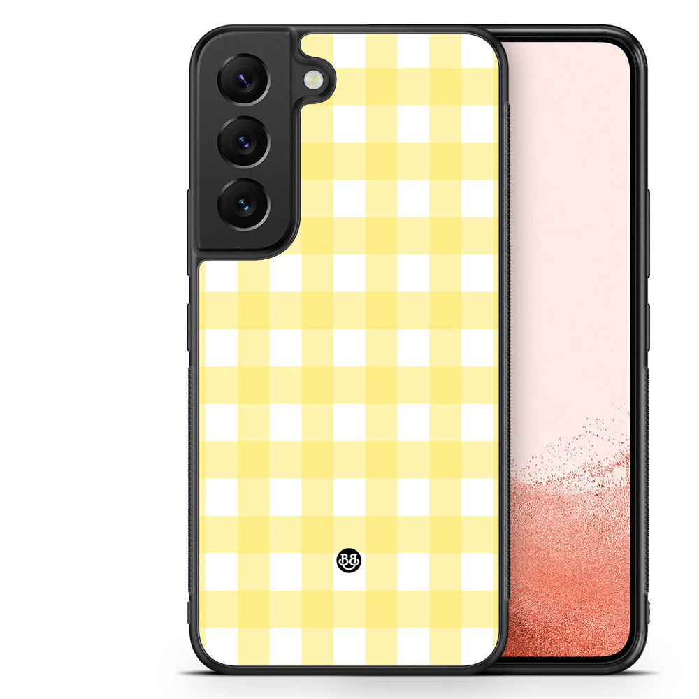 Samsung Galaxy S23 Plus 5G Case - SUMMER GARDEN - Lemon Check