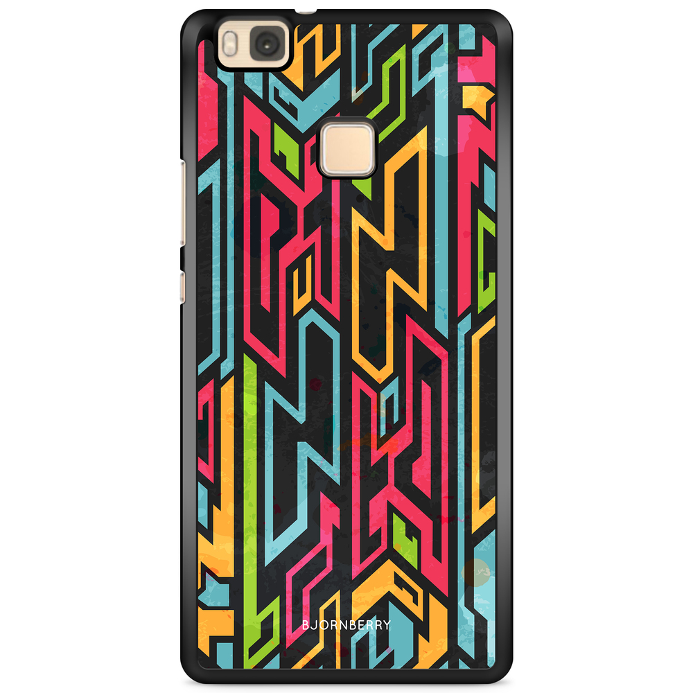 Huawei P9 Lite Case - Colored Tribal