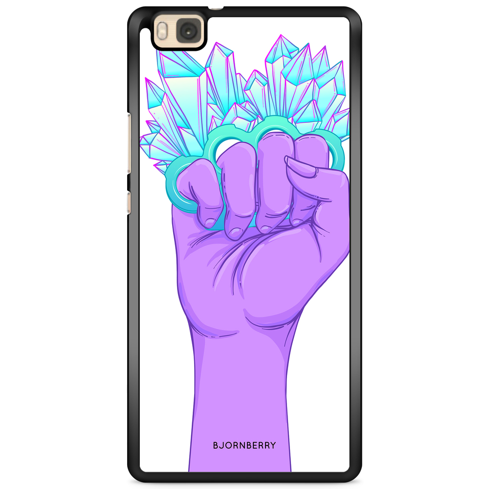 Huawei P8 Lite Skal - Kristaller & Hand