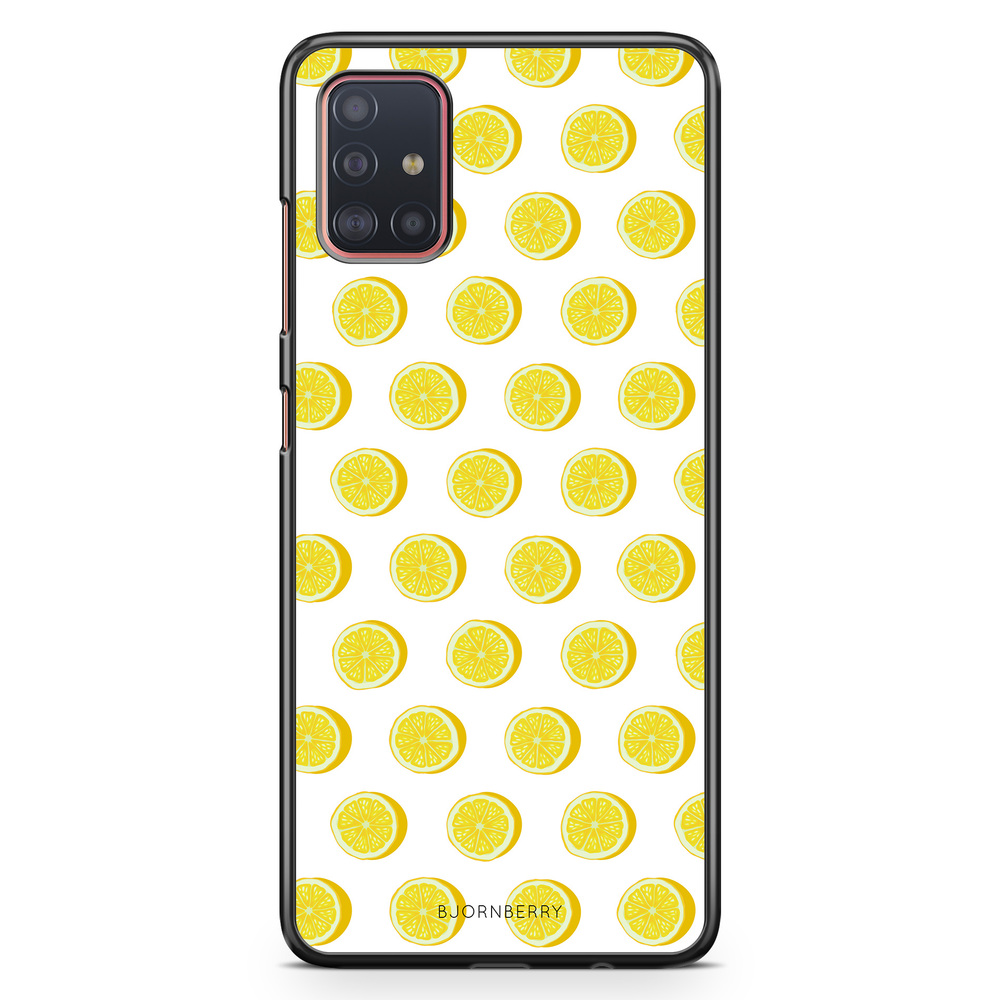 Samsung Galaxy A51 Case - Lemon Pattern