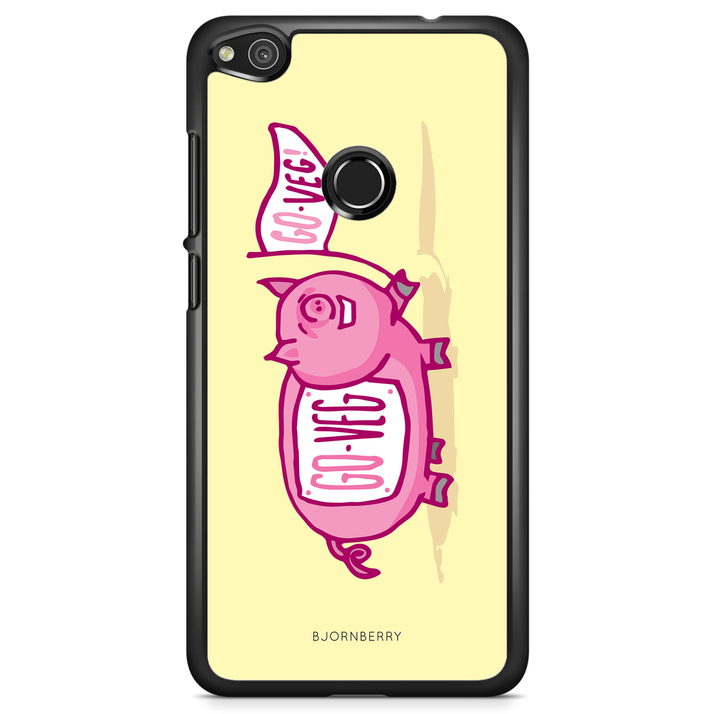 Huawei Honor 8 Lite Case - Pink Pig