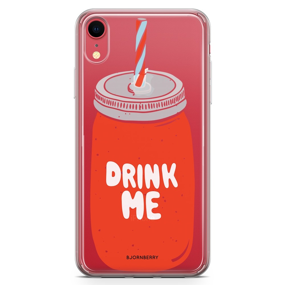 iPhone XR Fashion Skal - Drink Me