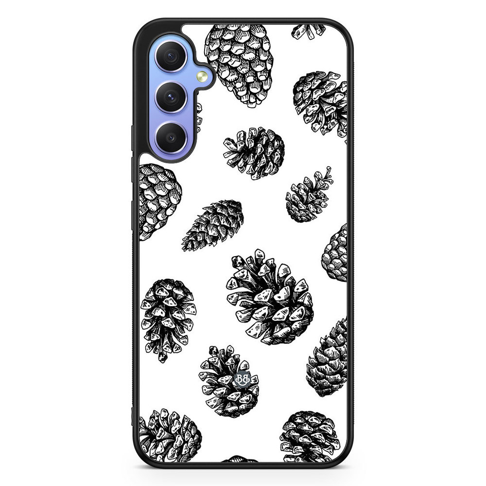 Samsung Galaxy A34 5G Case - Pine Cone Pattern