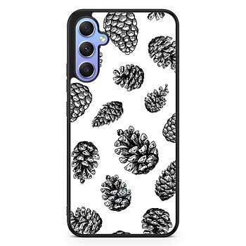 Samsung Galaxy A34 5G Case - Pine Cone Pattern