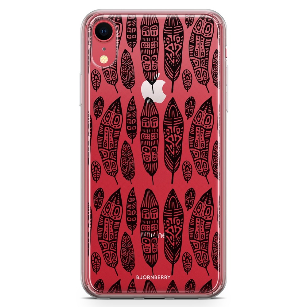 iPhone XR Fashion Case - Vintage Feathers