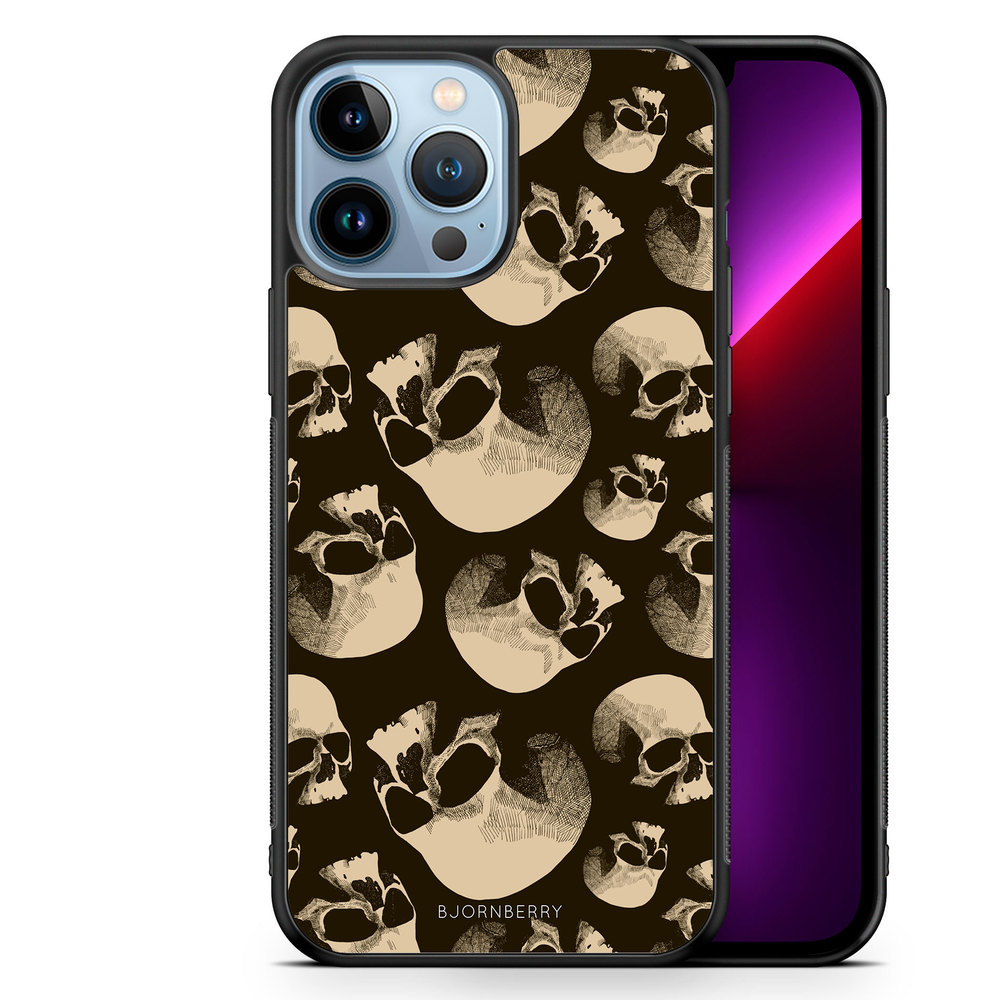iPhone 13 Pro Max Case - Skull Pattern