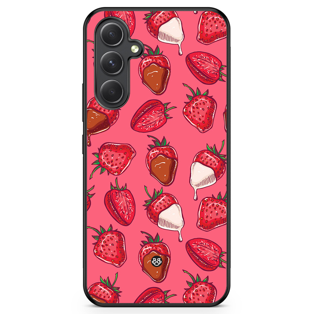 Samsung Galaxy A54 5G Case - Strawberry Chocolate