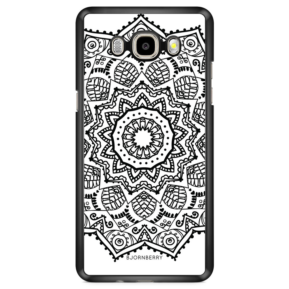 Samsung Galaxy J7 (2016) Case - Black Mandala