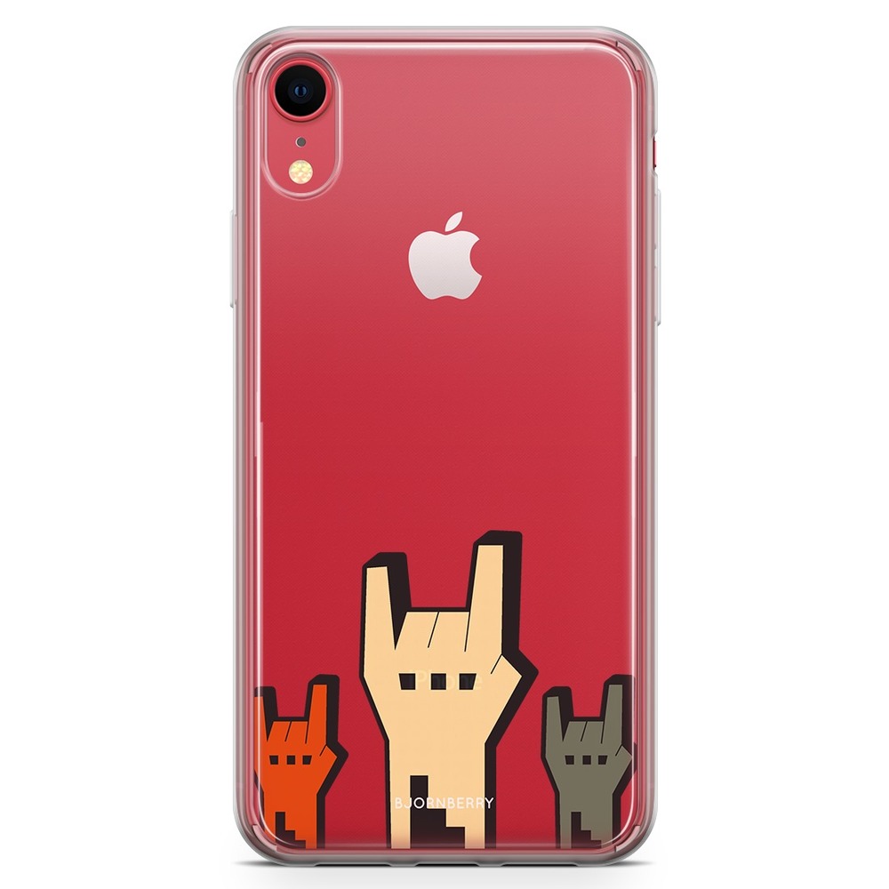 iPhone XR Fashion Case - Rock Hands