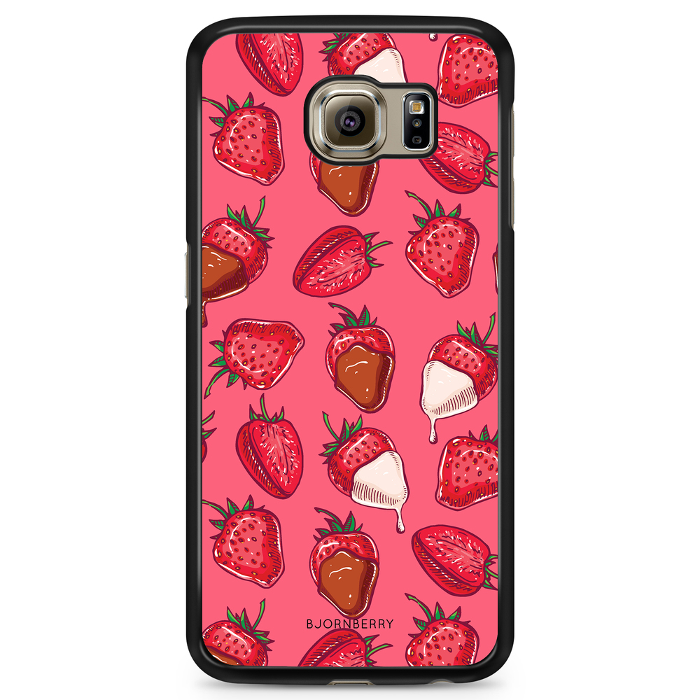 Samsung Galaxy S6 Edge+ Case - Strawberry Chocolate