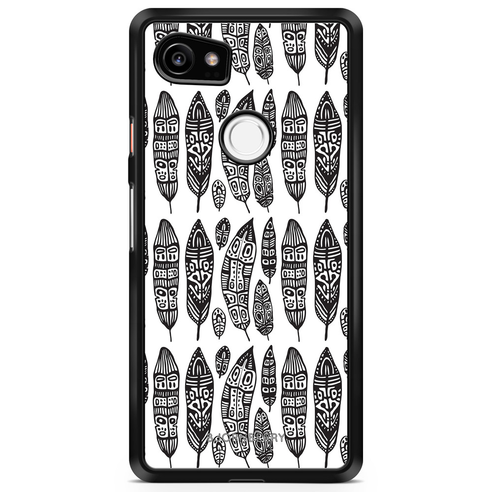 Google Pixel 2 XL Case - Vintage Feathers